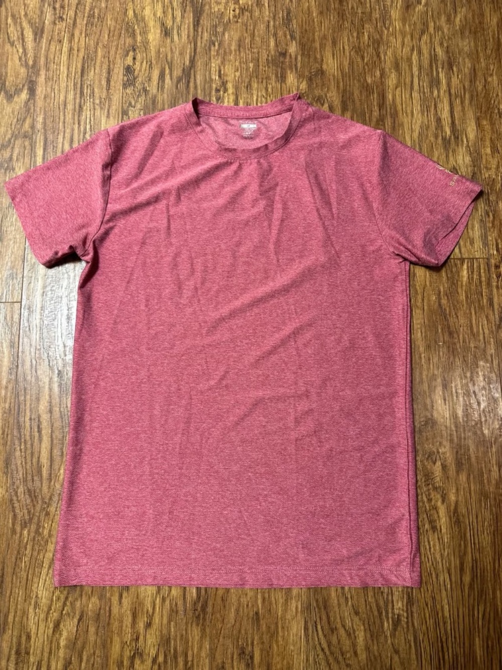 Spyder Men’s Active Dri-Fit T Shirt Heathered Red Size Medium